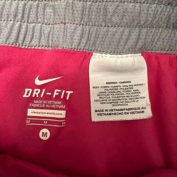 Nike Dry Fit Running Shorts, Pink speckle - Size M - Picture 5 of 10